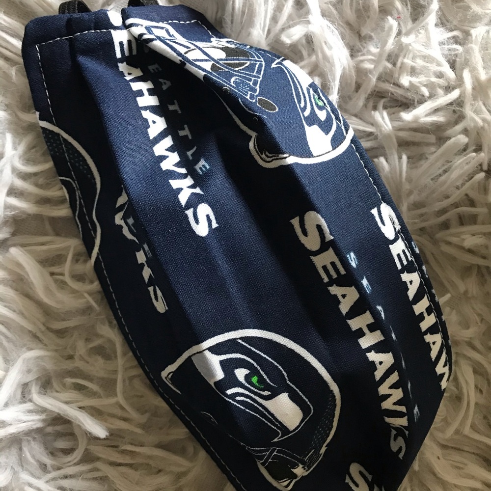 (2) Seattle Seahawks Facemasks